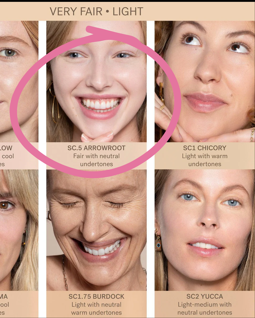 Ilia | true skin serum concealer | SC.5 arrow root