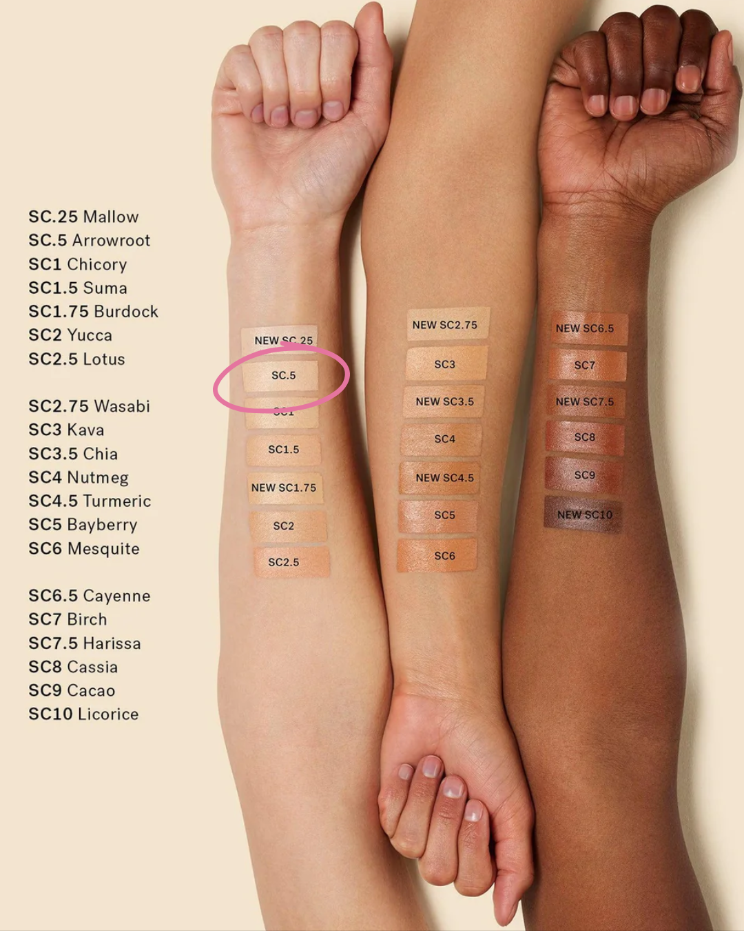 Ilia | true skin serum concealer | SC.5 arrow root