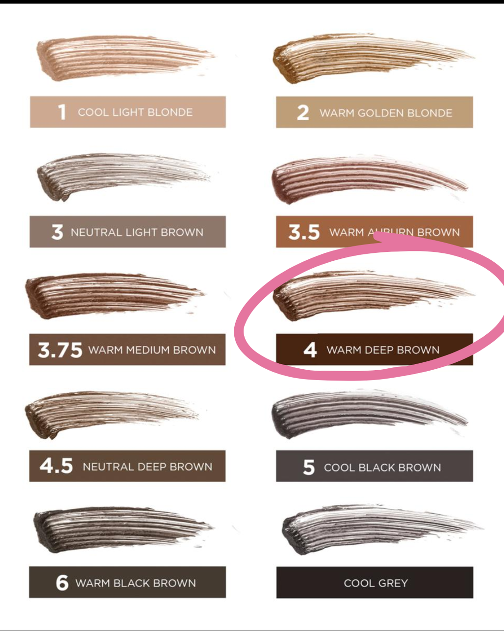 Benefit |brow voluminizing fiber gel |4 warm deep brown
