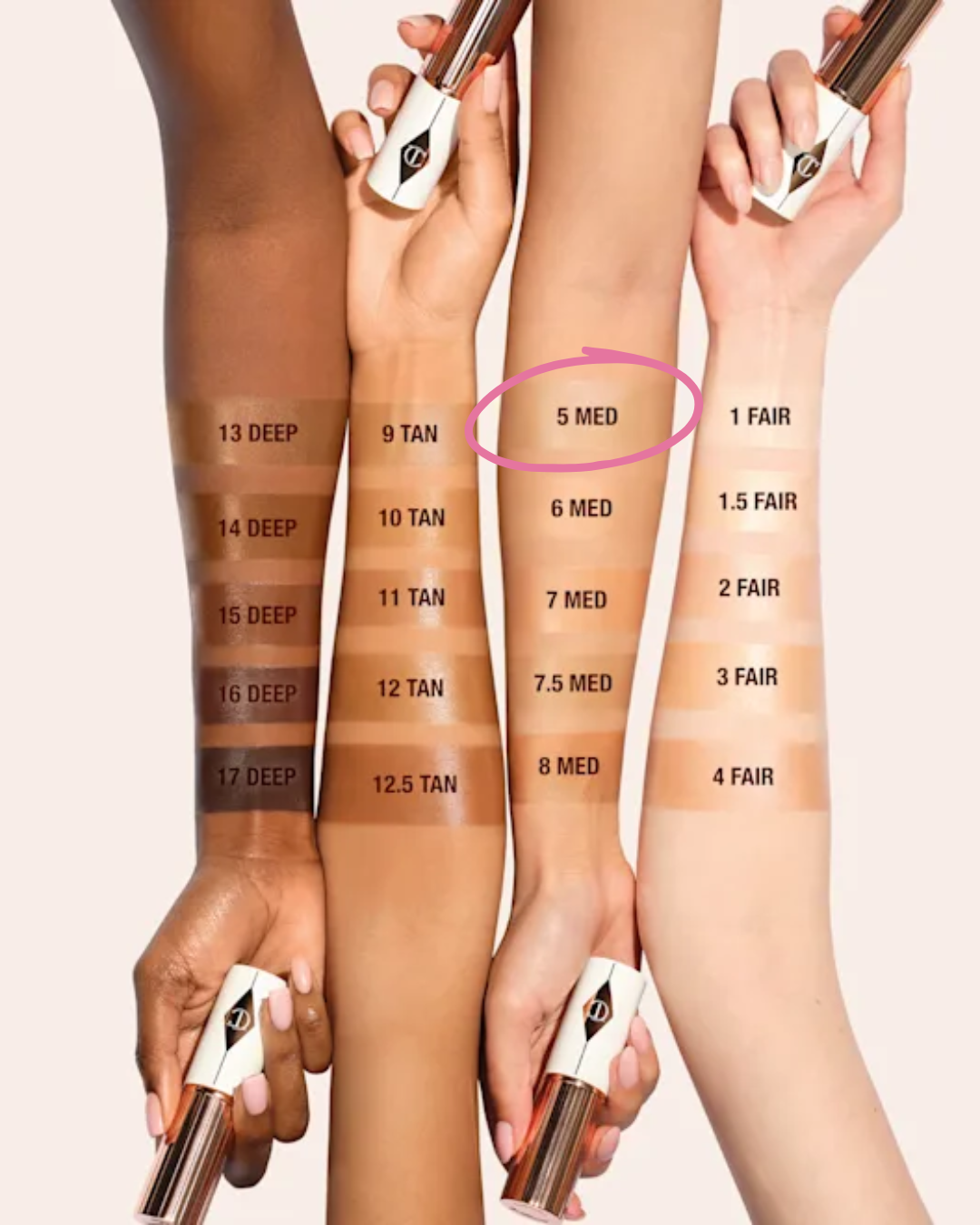 Charlotte tilbury | unreal skin sheer glow tint | 5 medium