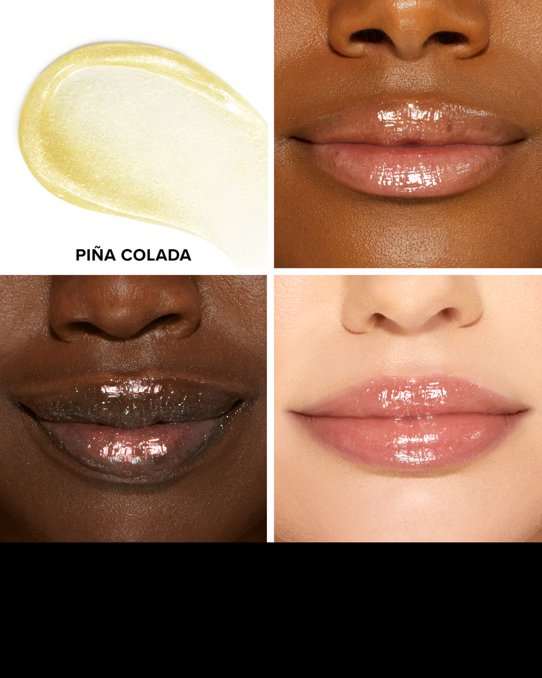 Too faced | kissing jelly gloss | piña colada