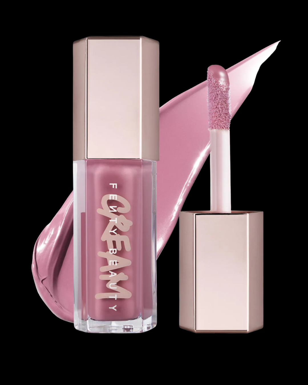 fenty beauty | gloss bomb cream | mauve wives 01